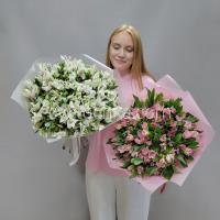 Букет из 25 альстромерий с доставкой в Челябинске