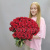 Букет из 51 бордовой розы Эквадор 60 см Букет из 51 бордовой розы Эквадор 60 см